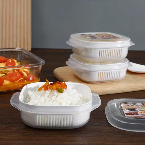 ご飯は冷凍ケースに分け CTP- Kitchen storage container-50