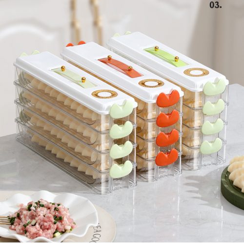 透明冷凍食品収納ケース CTP- Kitchen storage container-47
