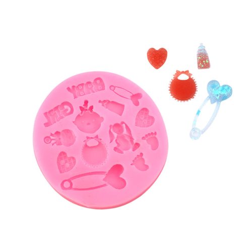 五芒星とハートのシリコン形