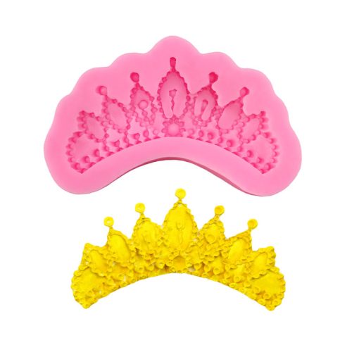 クラウン シリコーン型 フォンダン・チョコレート・レジン DIY 用