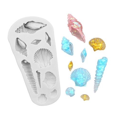 贝壳と海螺のシリコンモールド