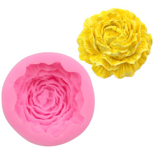 牡丹 液状シリコーン型 フォンダンケーキデコレーション・DIY キャンディー用