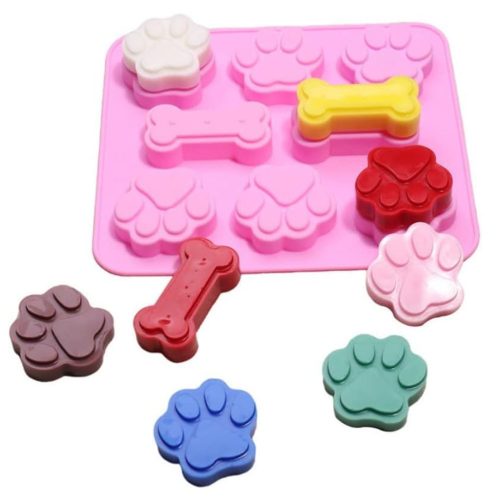 シリコン6連キャットフット＆ボーン型