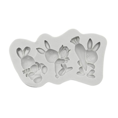復活祭のウサギと卵のシリコン型