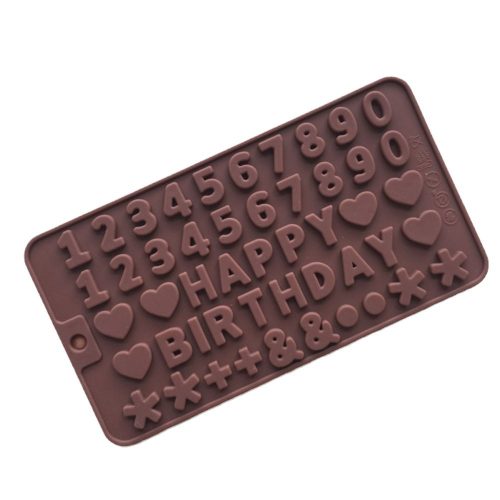 26アルファベットシリコーン型