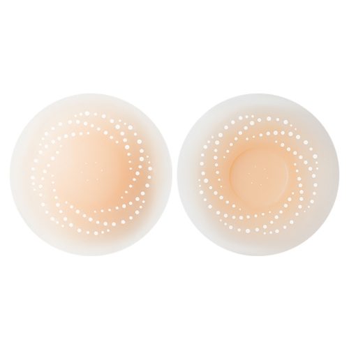 通気孔付きシリコン乳首カバー