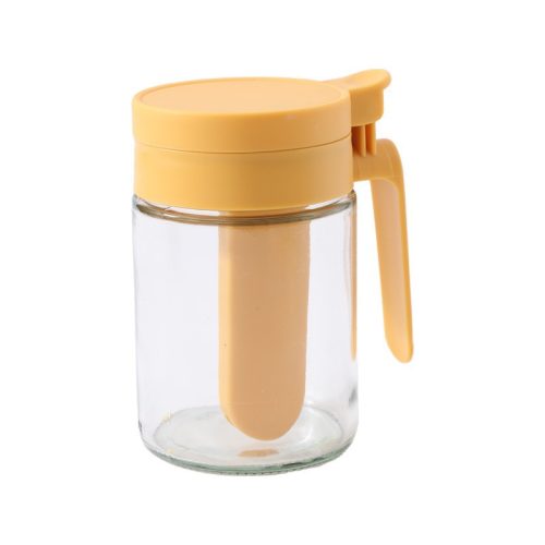 フタ付き密閉ガラス調味料ポット