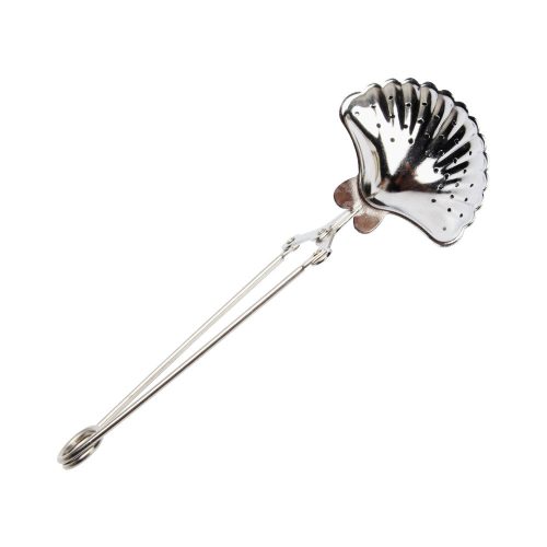 304 ステンレス製 貝殻型茶玉茶漉し