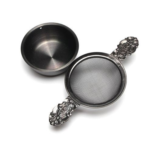 304 ステンレス 金メッキ黒チタン 茶漉し