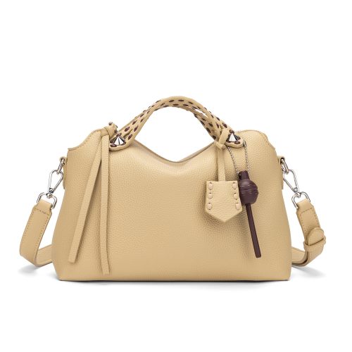 BV 風 2025 新作ボストンピローバッグ