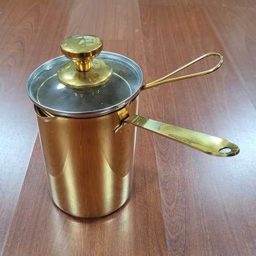 304 ステンレス 無塗装 ミルクパン & 小型鍋セット