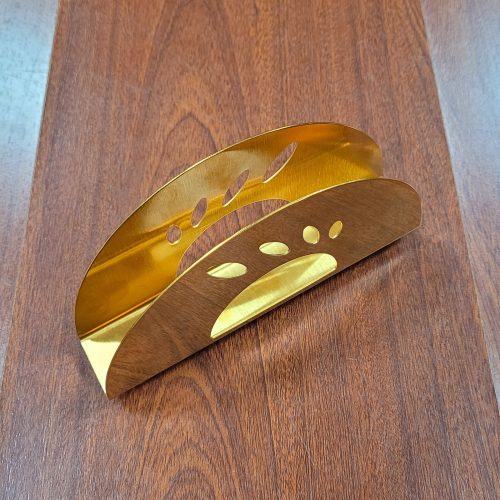 ゴールドステンレス 扇型ナプキンスタンド