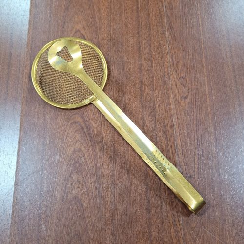 ステンレス製油切りスプーン