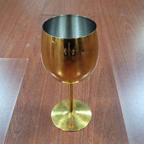 304 ステンレス ステム付きワイングラス