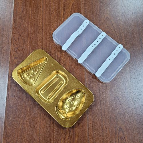 ステンレス ゴールド 食品級アイスキャンディー型