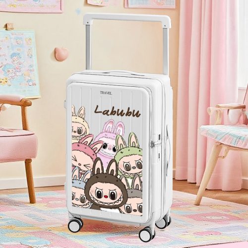 24 インチ サイドオープン カートゥーンキャリー 暗証錠付き