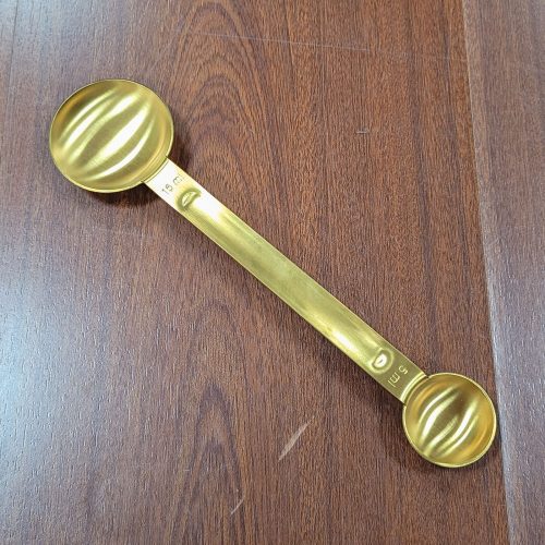 ステンレス製両頭コーヒー計量スプーン