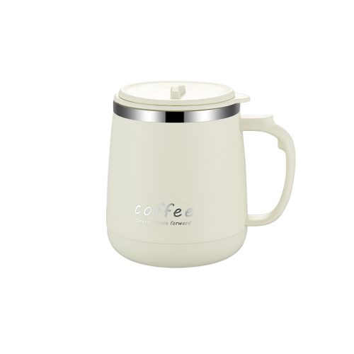 304 ステンレス 蓋付きマグカップ ティーフィルター付き