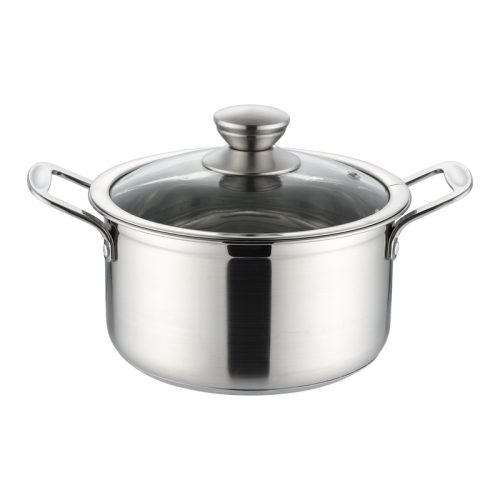 304 ステンレス厚手シチューパン 一人用ミニ鍋 IH 対応