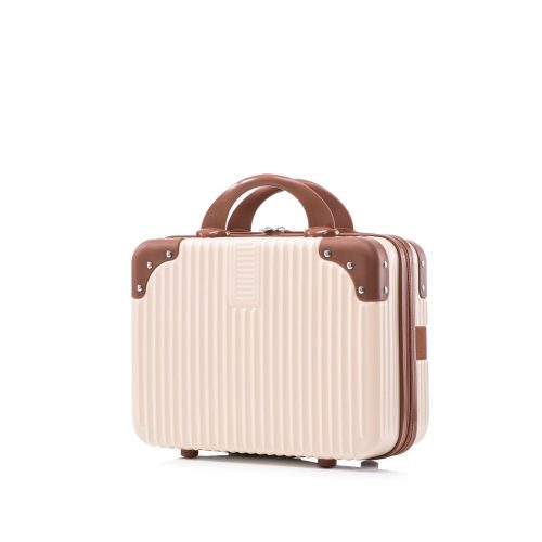 レトロメイクボックス 14 インチ ミニスーツケース