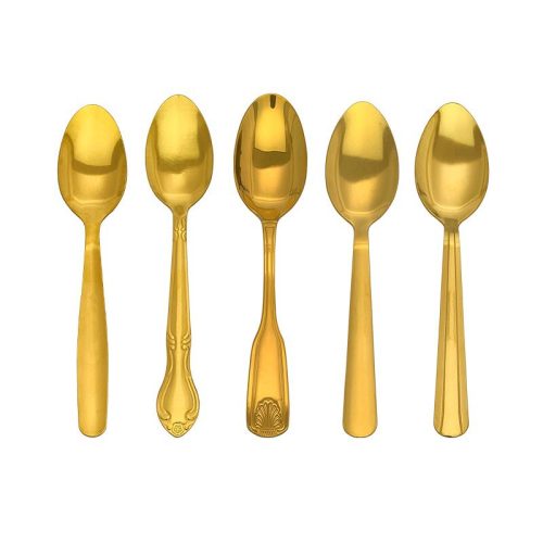 ゴールドステンレスマルチスプーン