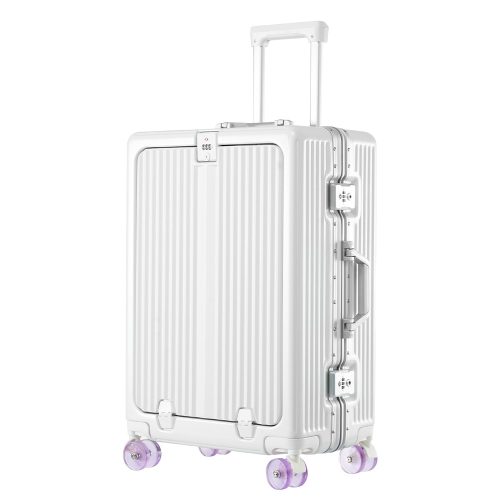 ワンプッシュ前開きアルミフレーム 20/24 インチキャリーケース