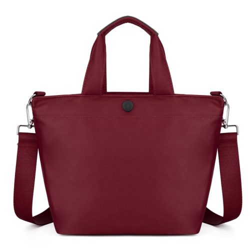 ボボ 無地 大容量 軽量 レディーススクエアバッグ ショルダークロスバッグ