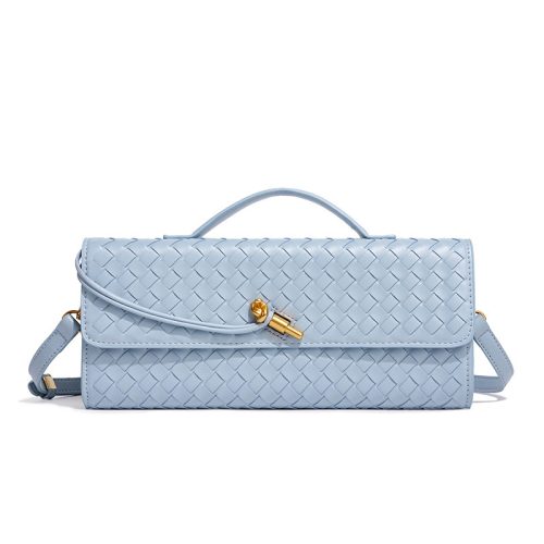 手編み編み込みフランスバッグ レディース